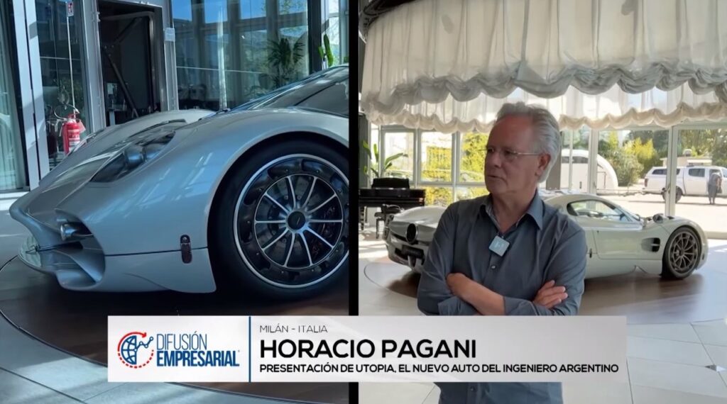 Horacio Pagani – Utopia, el nuevo auto del ingeniero argentino en Italia