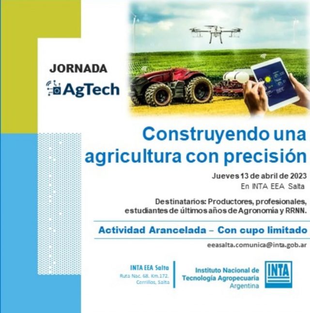 Construyendo una agricultura con precision – Jornada  AgTech